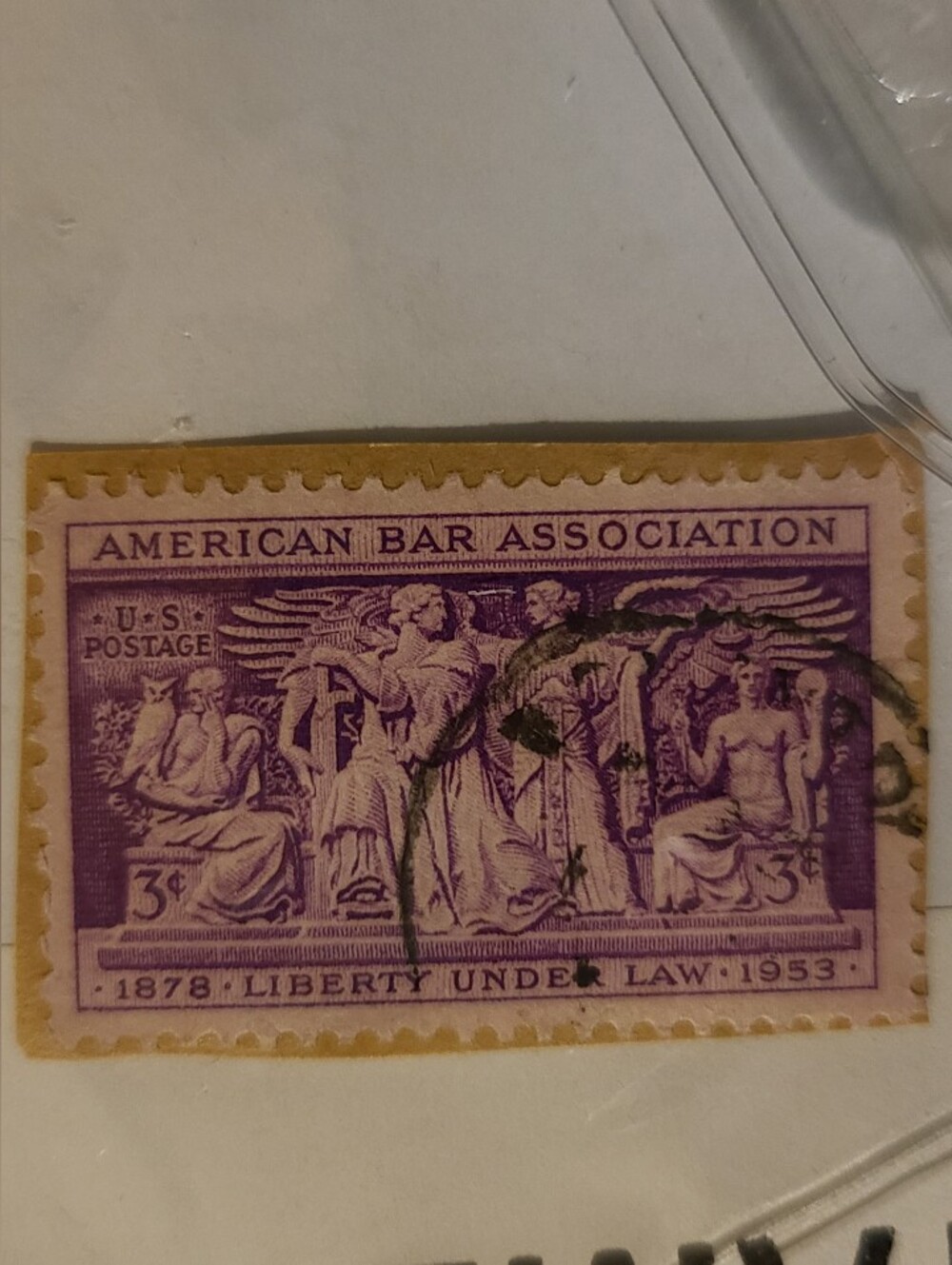 Postage American Bar Vintage Collectible Stamp